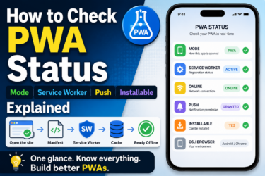 How to Check PWA Status: Mode, Service Worker, Push, and Installable Explained
