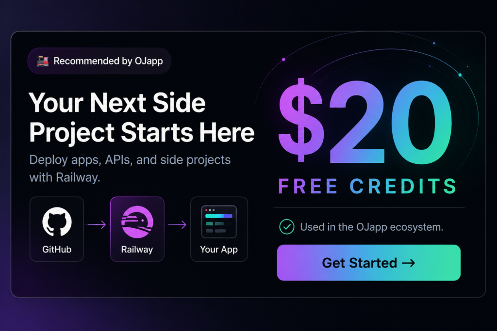 Get $20 Free Credits with Railway