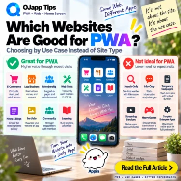 Which Websites Are Good for PWA? Choosing by Use Case Instead of Site Type